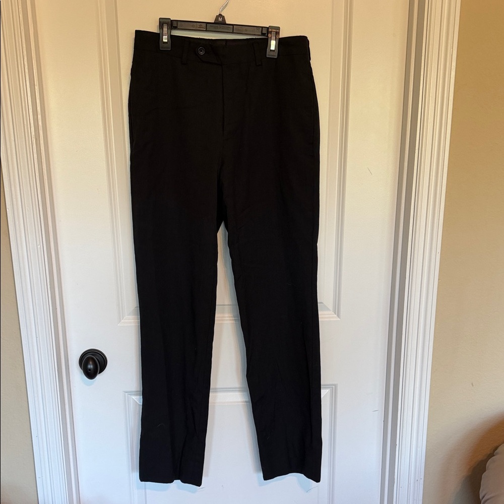 Men's Black Dress Pants